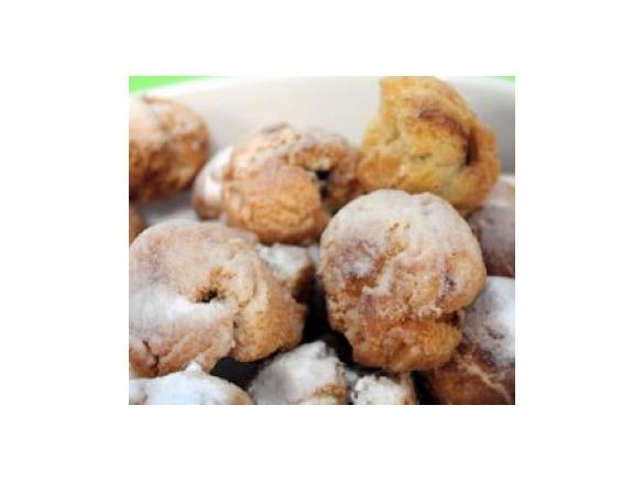 Castagnole ripiene ai due gusti