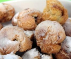 Castagnole ripiene ai due gusti