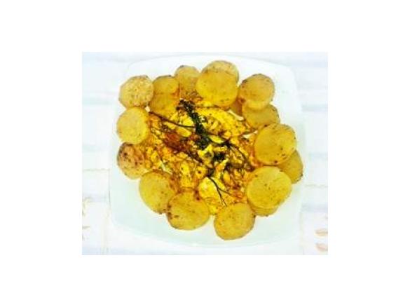 CARTOCCIO   STRACCETTI DI POLLO e PATATE TAJ MAHAL CELIACHIA