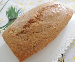 Plum cake con crusca e miele