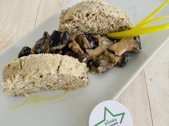 Polpettone con verza e funghi (ricette ristorante)