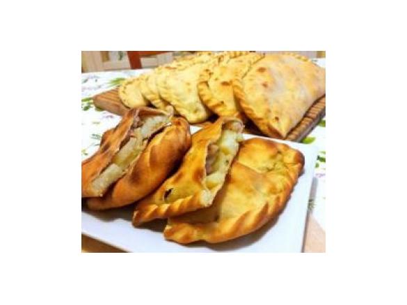 Variante di Impanata Siciliana con patate e cipolle