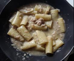 Pasta risottata tonno e capperi