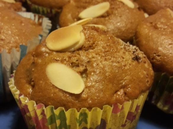 muffins integrali con mele