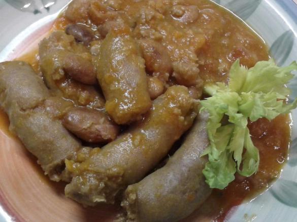 Luganega con i fagioli