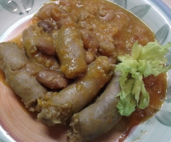 Luganega con i fagioli