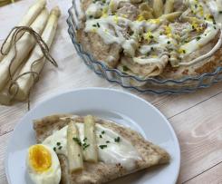 Crepes integrali agli albumi con ricotta e asparagi contest crepes
