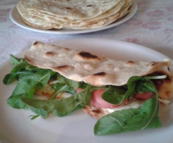 Piadina! (senza strutto e poco olio)