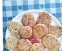 CHOCOLATE CHIP COOKIES(tipici biscotti americani)
