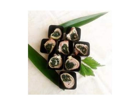 Crepes al verde  Finger Food