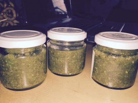 PESTO DI RUCOLA E PISTACCHI