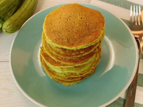 Pancake salati di zucchine