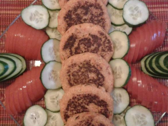 Burger di tofu alla mediterranea