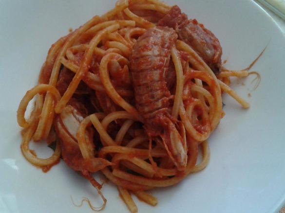 Sugo alle panocchie ( o cicale di mare)