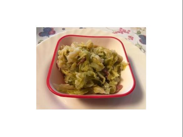 Verza sofegà con pancetta ricetta della tradizione veneto chioggiotta