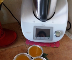 Budino all' arancia e mandarini