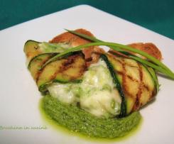 Involtini di zucchine pecorino e fave fresche "contest Primavera"