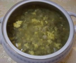 BRODO con CARDO e POLPETTINE