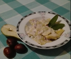 RAVIOLI CON CASTAGNE E SALSICCIA  - CONTEST OTTOBRE -