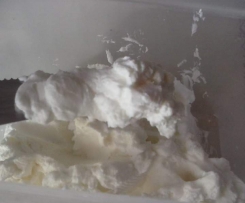 Formaggio fresco tipo Philadelphia fatta in casa