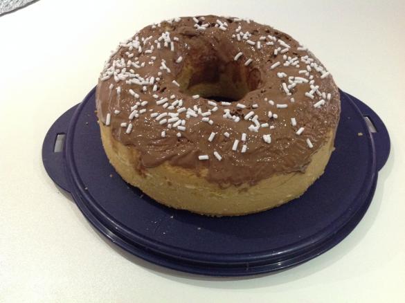 Ciambella bicolore "nuvola soffice" (senza burro)