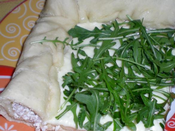 PIZZA FORMAGGIO E RUCOLA