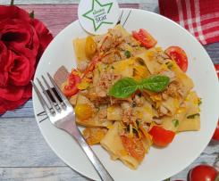 PACCHERI CON TONNO FRESCO E BUCCIA DI LIMONE 🍋