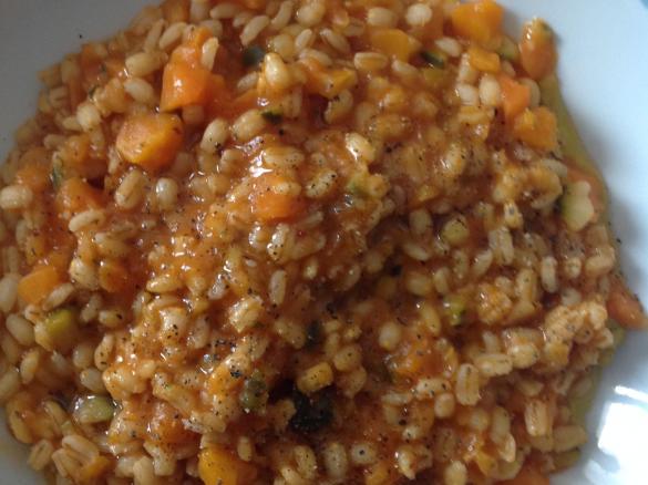 Orzotto primavera