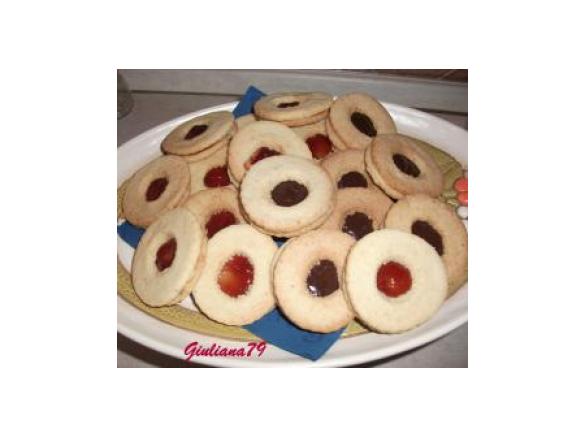 Frollini al Cocco Ripieni ( senza uova e senza latte)