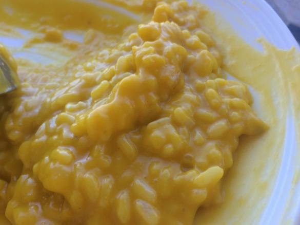 Risotto cremoso alla zucca