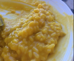 Risotto cremoso alla zucca