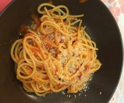 Spaghetti con pomodorini