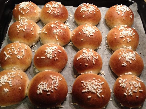 Panini dolci integrali al latte e miele