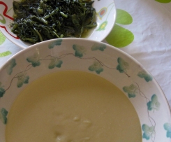 Minestra di fave e cicorie