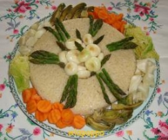 timballo di riso all'ortolana