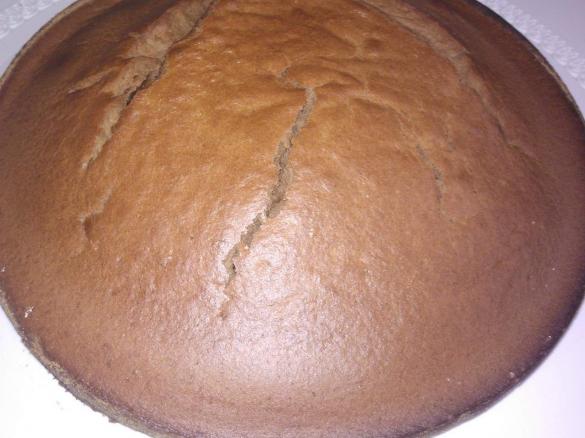 Torta soffice di castagne