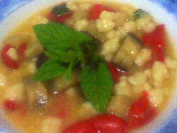 Fregola alle verdure
