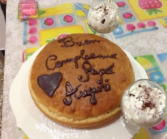 Nadalin (antenato del pandoro) con bicchierini di crema al mascarpone