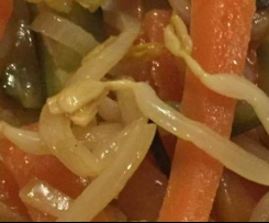 Contorno di julienne all'orientale