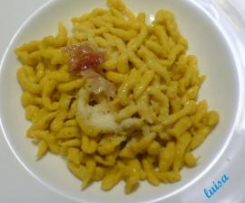 Spaetzle di zucca