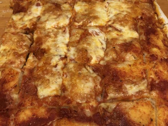 Pizza al taglio senza glutine