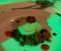 Cous cous di spada con peperoni in agrodolce 