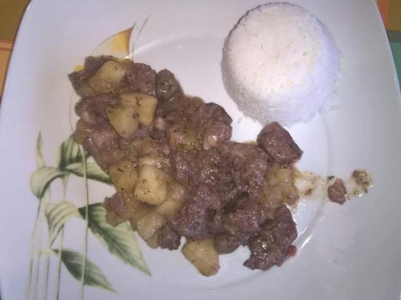 Cinghiale con le mele