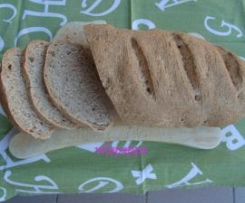 Pane semintegrale con pasta madre