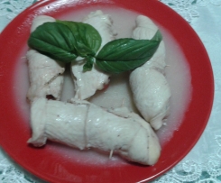 Involtini di pollo con wurstel