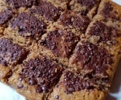 Torta di cachi e castagne vegan e senza glutine