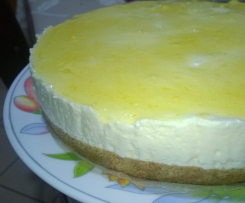 Torta fredda allo yogurt e limone