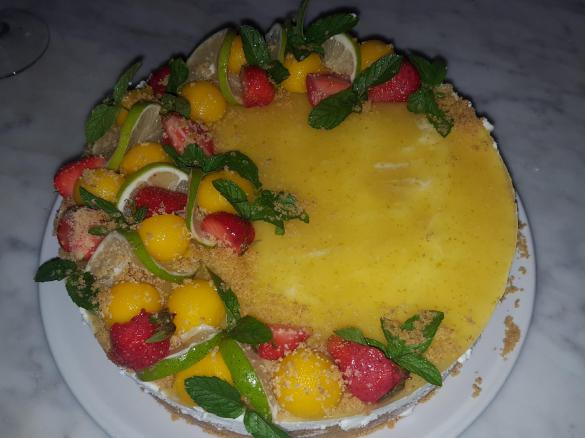 Cheesecake Mango e Lime
