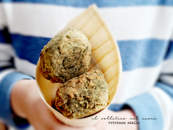 Polpette di ceci e finocchietto selvatico "contest legumi"