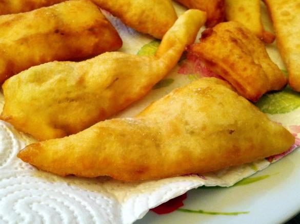 GNOCCO FRITTO con avanzo di pasta madre